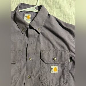 Men’s Carhartt FR button up fire resistant